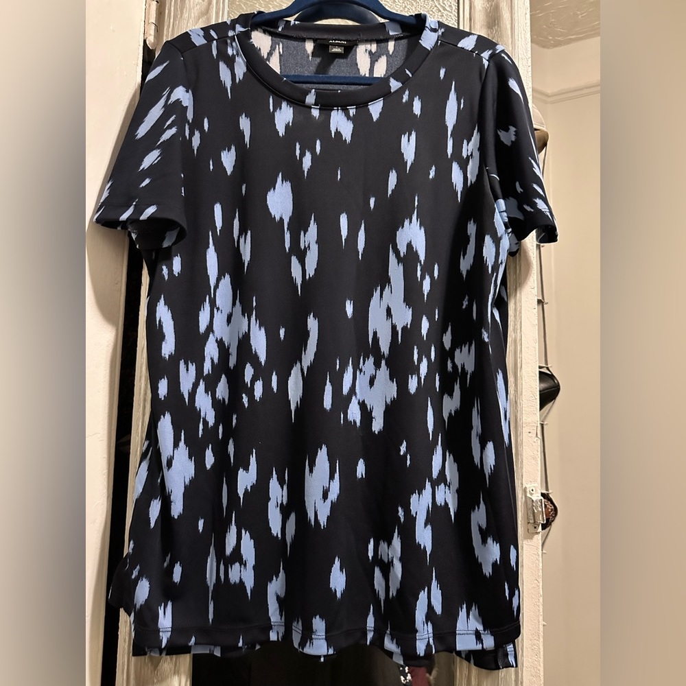 Alfani Short Sleeve Blouse
